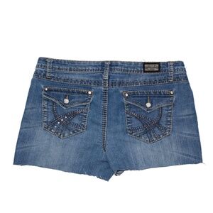 Bedazzled Y2K Denim Shorts